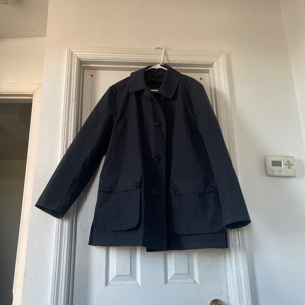 Paul Stuart fitted trench jacket